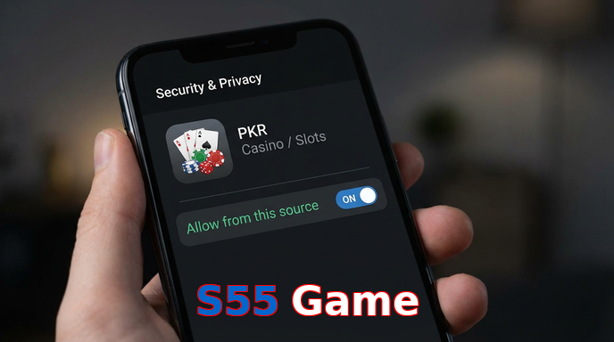 Game list for S55 Game apk section
