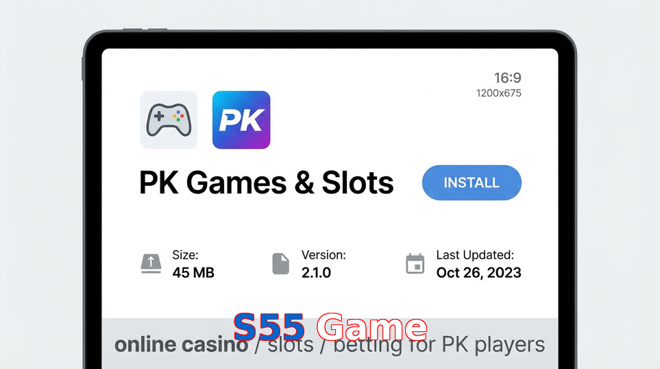 Game list for S55 Game gameapk section
